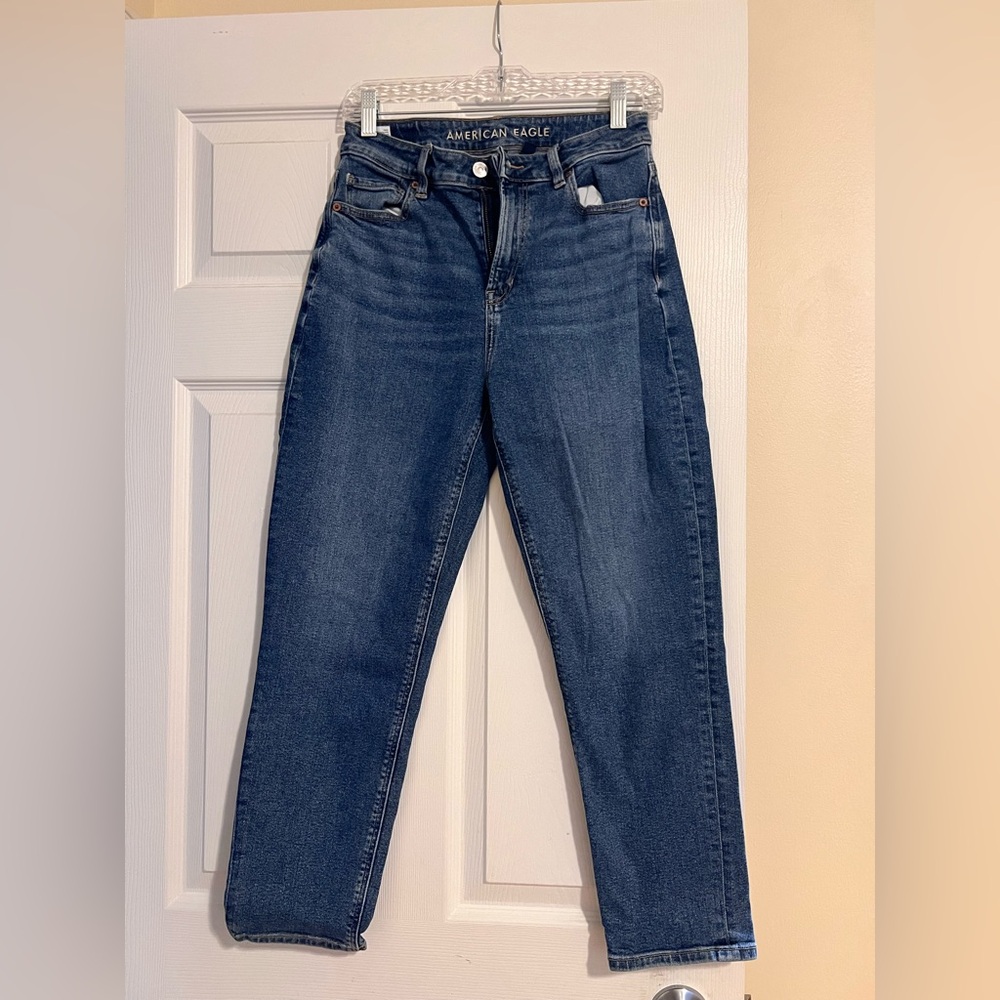 American Eagle Outfitters High Rise Blue Jeans